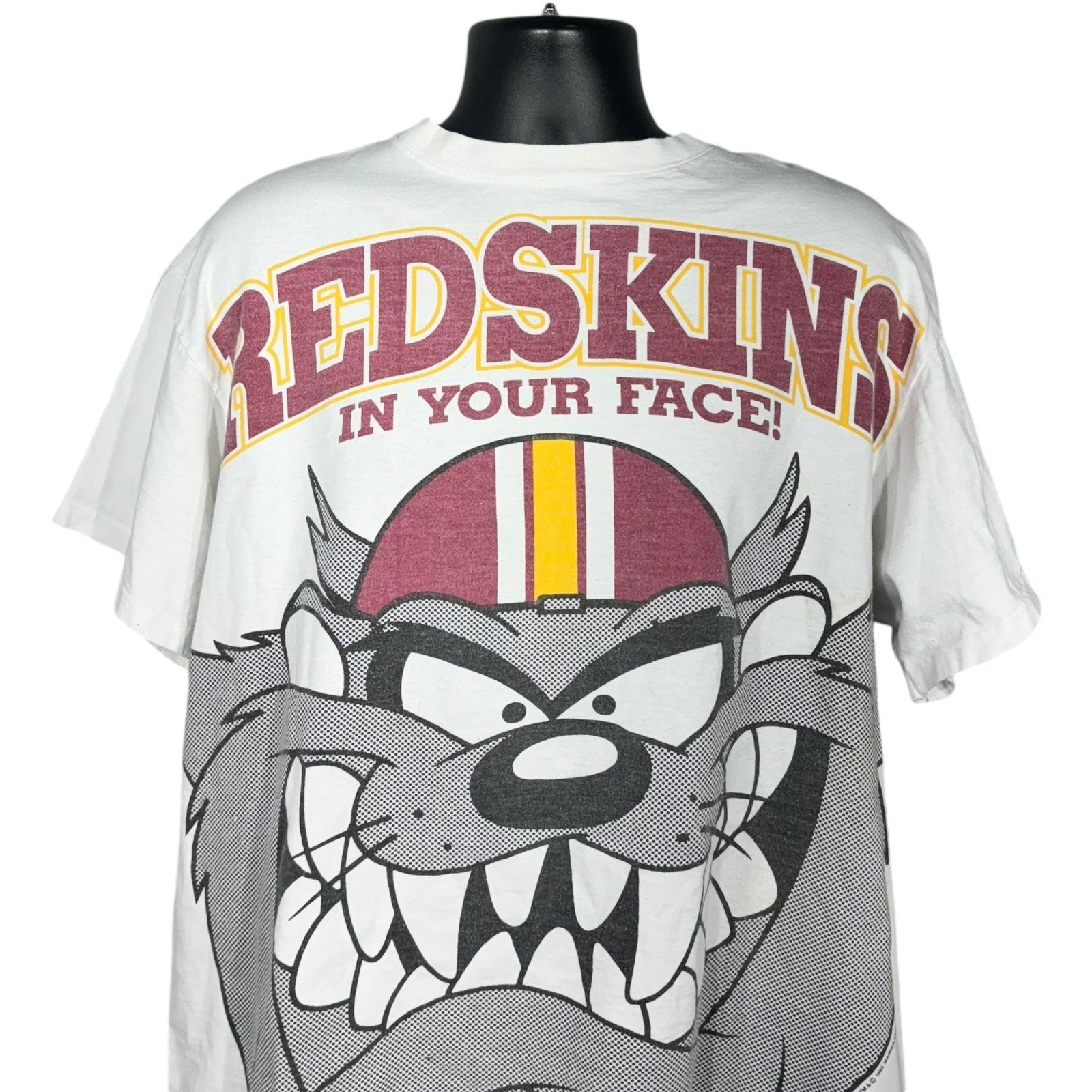 Vintage Warner Bros. NFL Washington Redskins Taz Tee