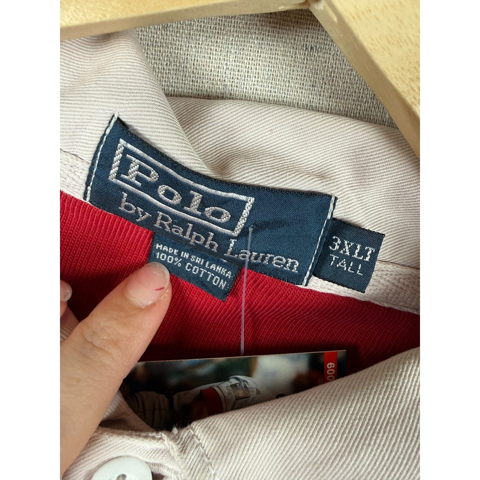 Vintage Polo Ralph Lauren Long Sleeve Polo Rugby