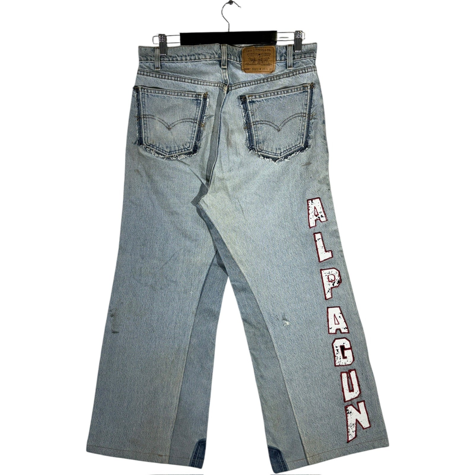 Vintage Reworked Levi's Jeans 35x32