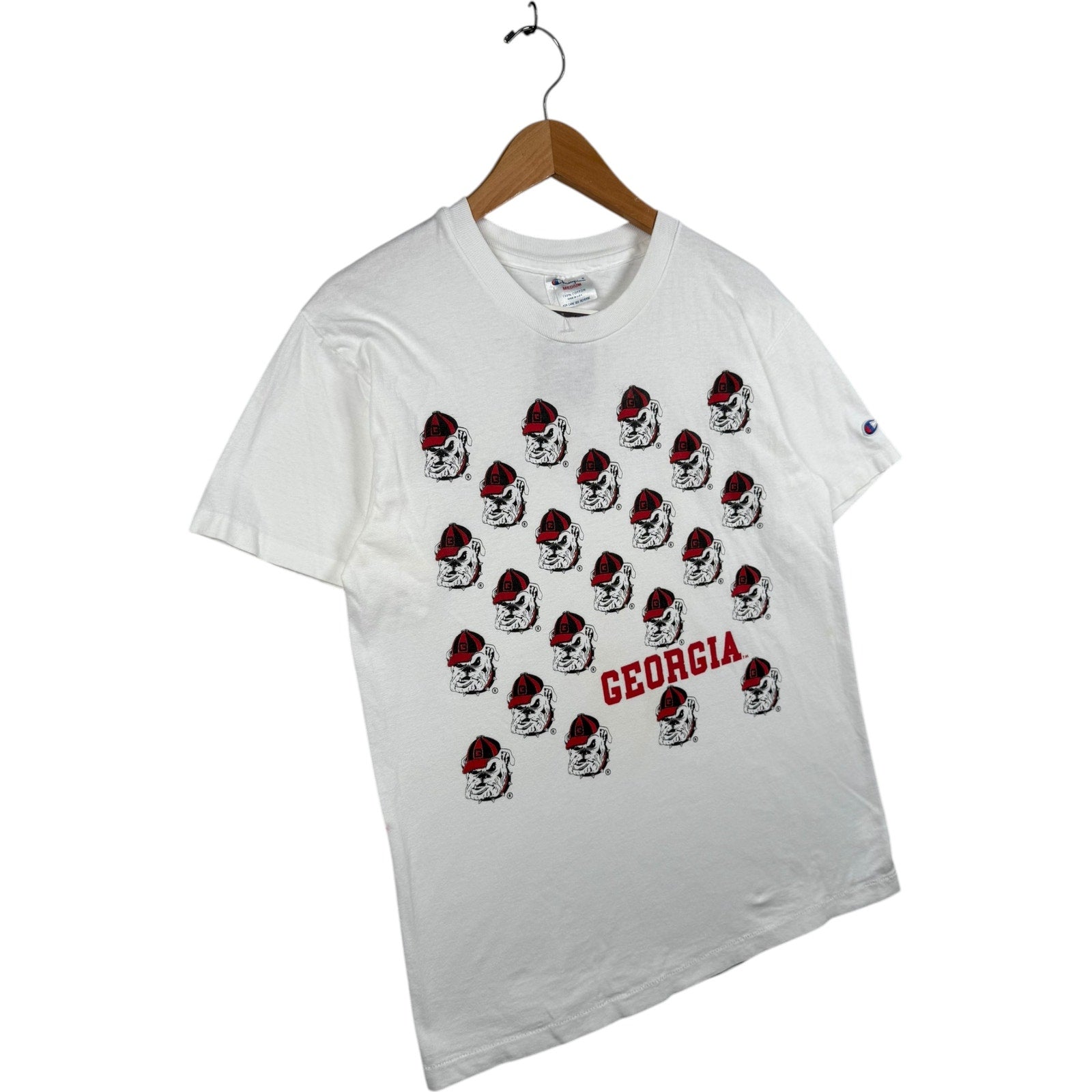 Vintage Champion Georgia Bulldogs Uga Mascot T-Shirt