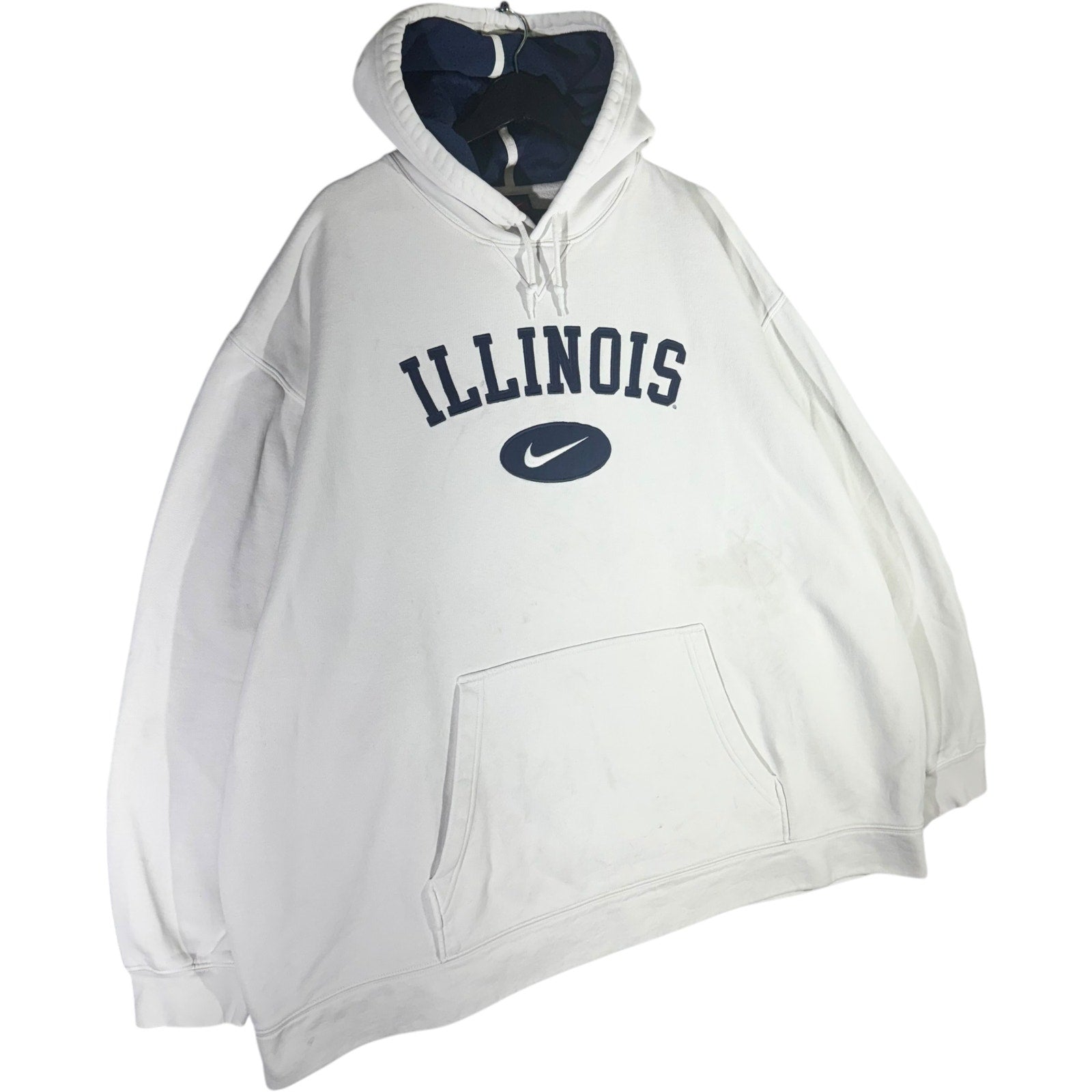 Vintage Nike Illinois Spellout Hoodie