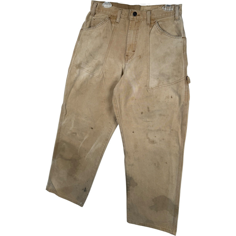 Vintage Dickies Carpenter Work Utility Hammer Loop Pants 31