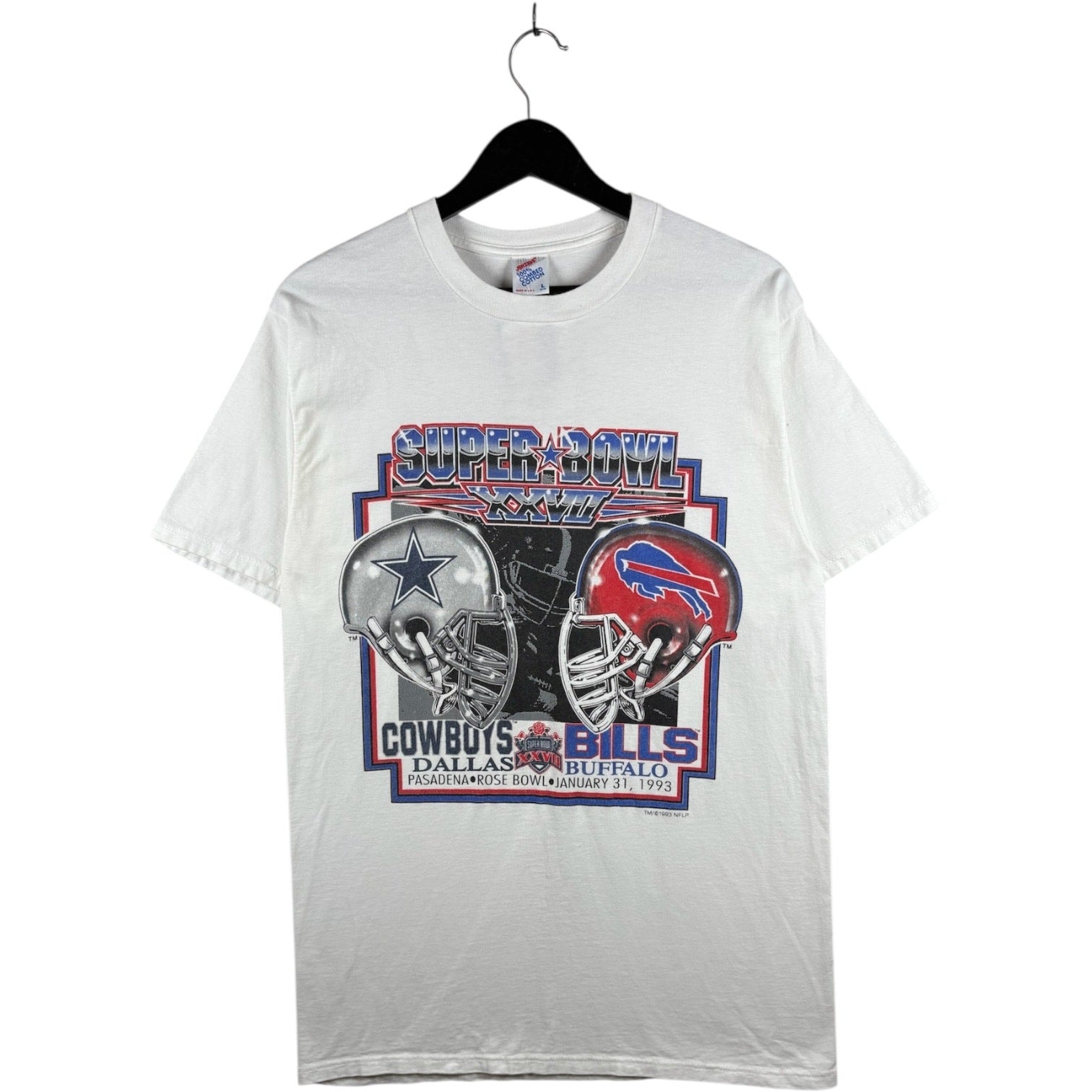 Vintage Dallas Cowboys VS. Buffalo Bills NFL T-Shirt