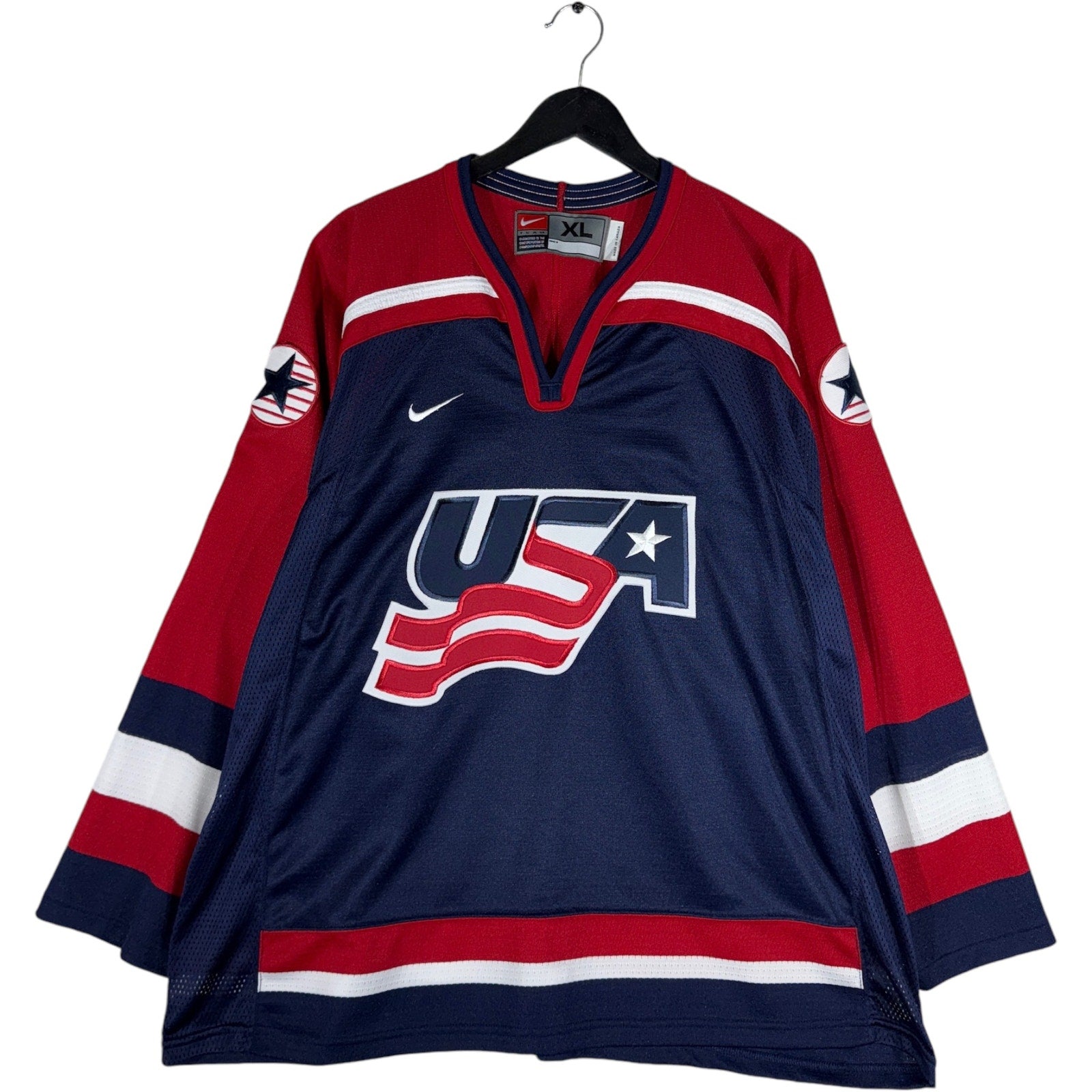 Vintage Nike Team USA Olympic Hockey Jersey