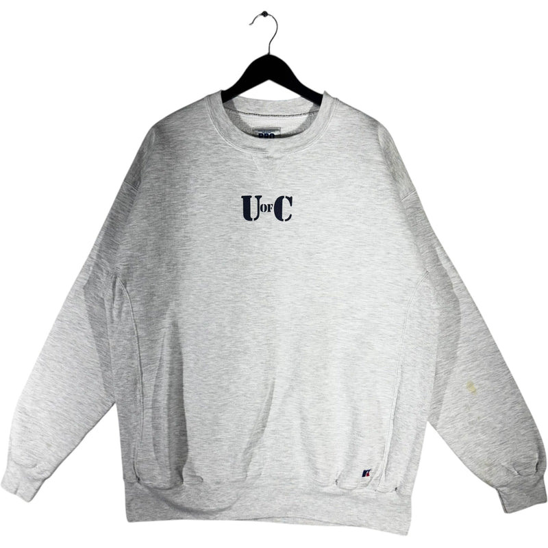 Vintage Russell Athletic Reverse Weave "U Of C" Crewneck 90s