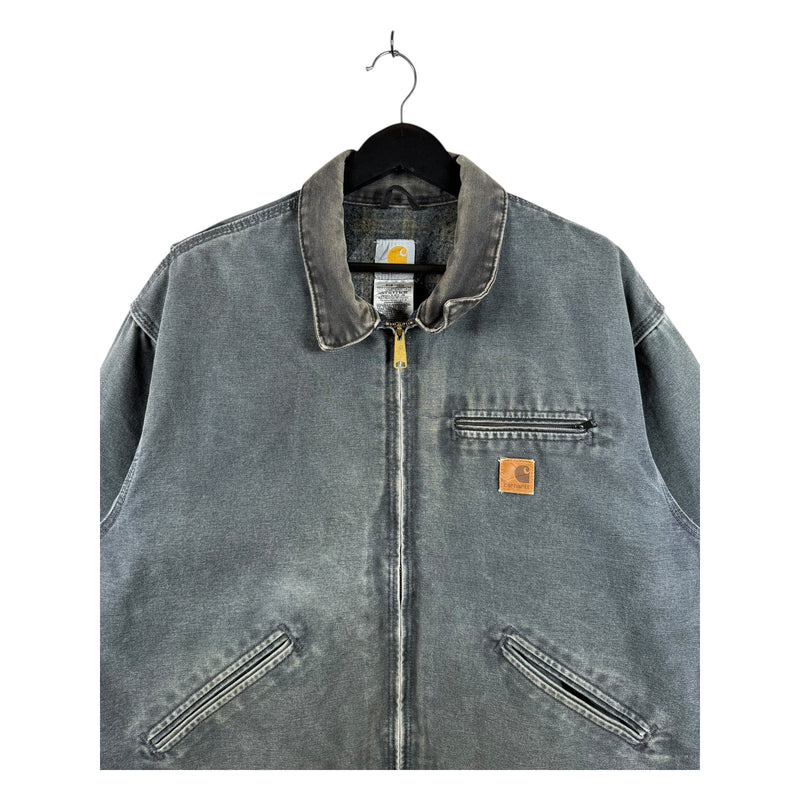 Vintage Carhartt Detroit Blanket Lined Workwear Jacket