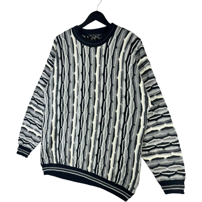 Vintage Protege Collection 3D Knit Sweater