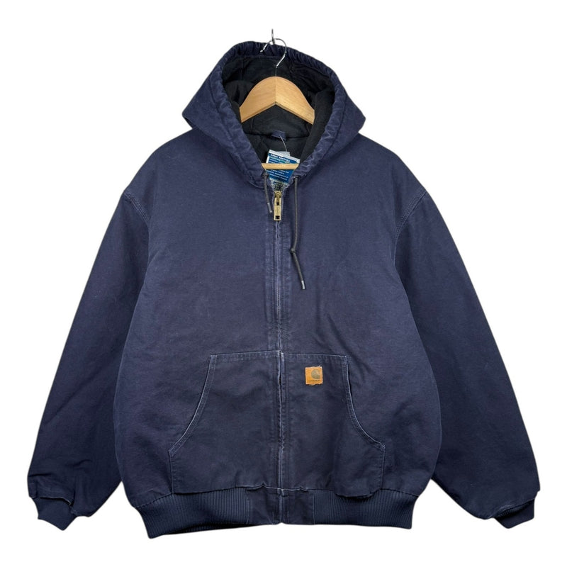 Vintage Carhartt Insulated Active Full Zip Hoodie