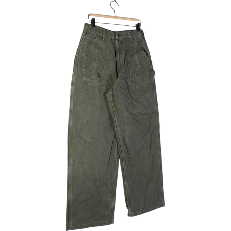 Vintage Carhartt Flannel Lined Work Pants 30x30