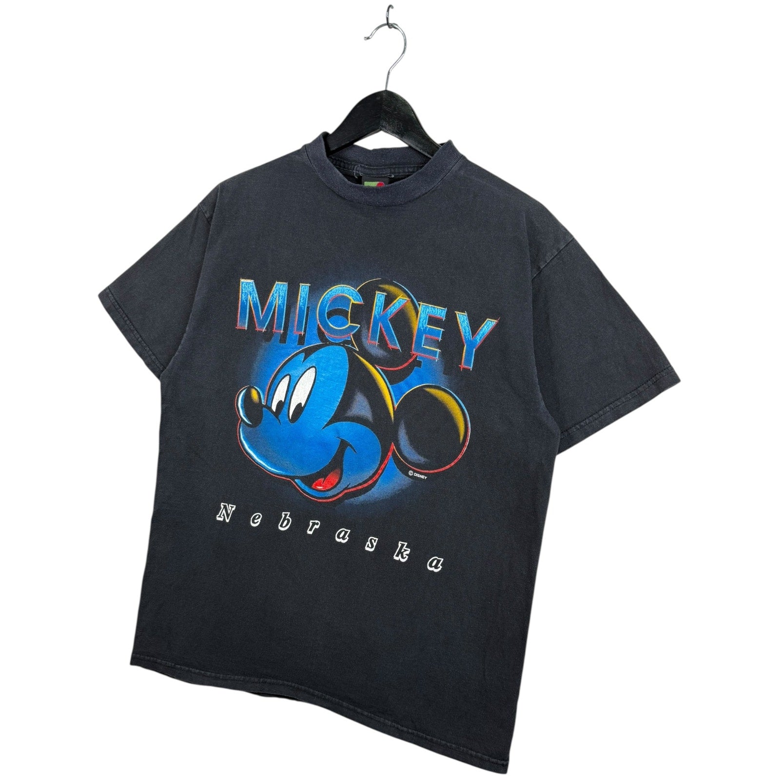Vintage Disney Mickey Nebraska Graphic T-Shirt