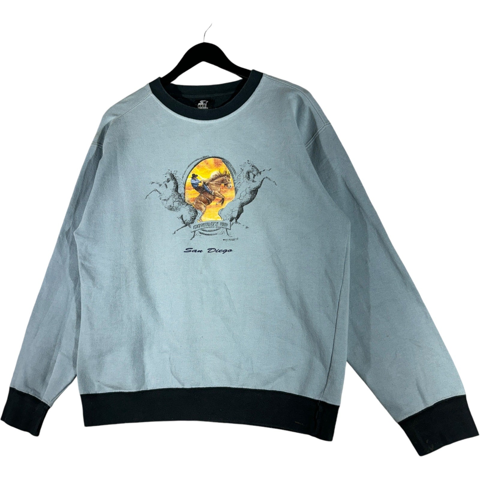 Vintage Starter San Diego Cowboy Crewneck