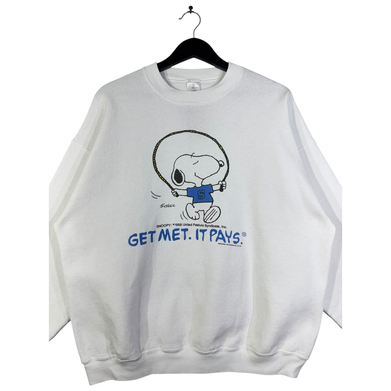 Vintage Fruit Of The Loom Snoopy Crewneck