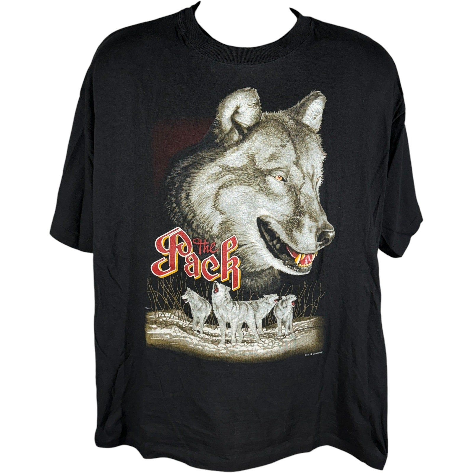 Vintage "The Pack" Wolf Nature Tee