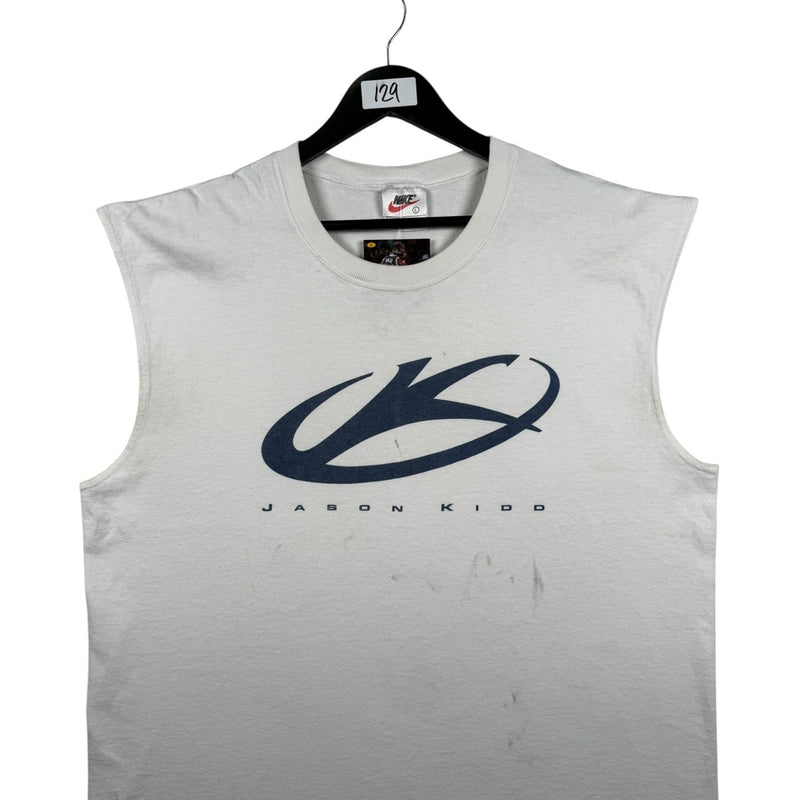Vintage Nike Print Out Jason Kidd Tank Top