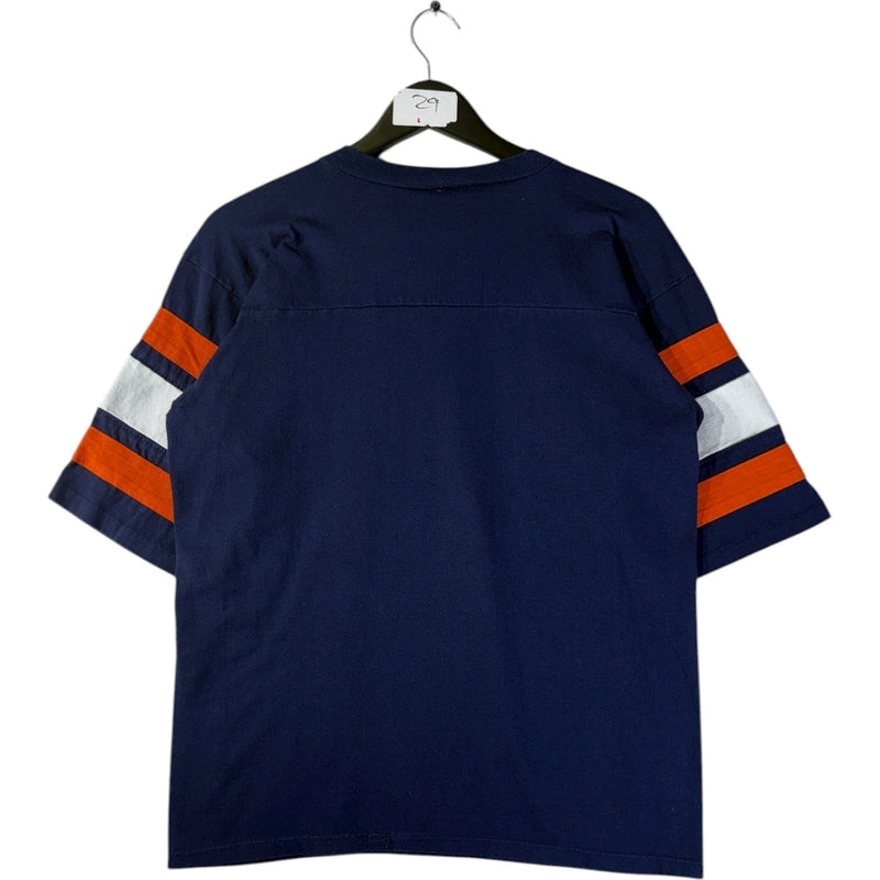 Vintage Chicago Bears NFL Graphic V-Neck T-Shirt
