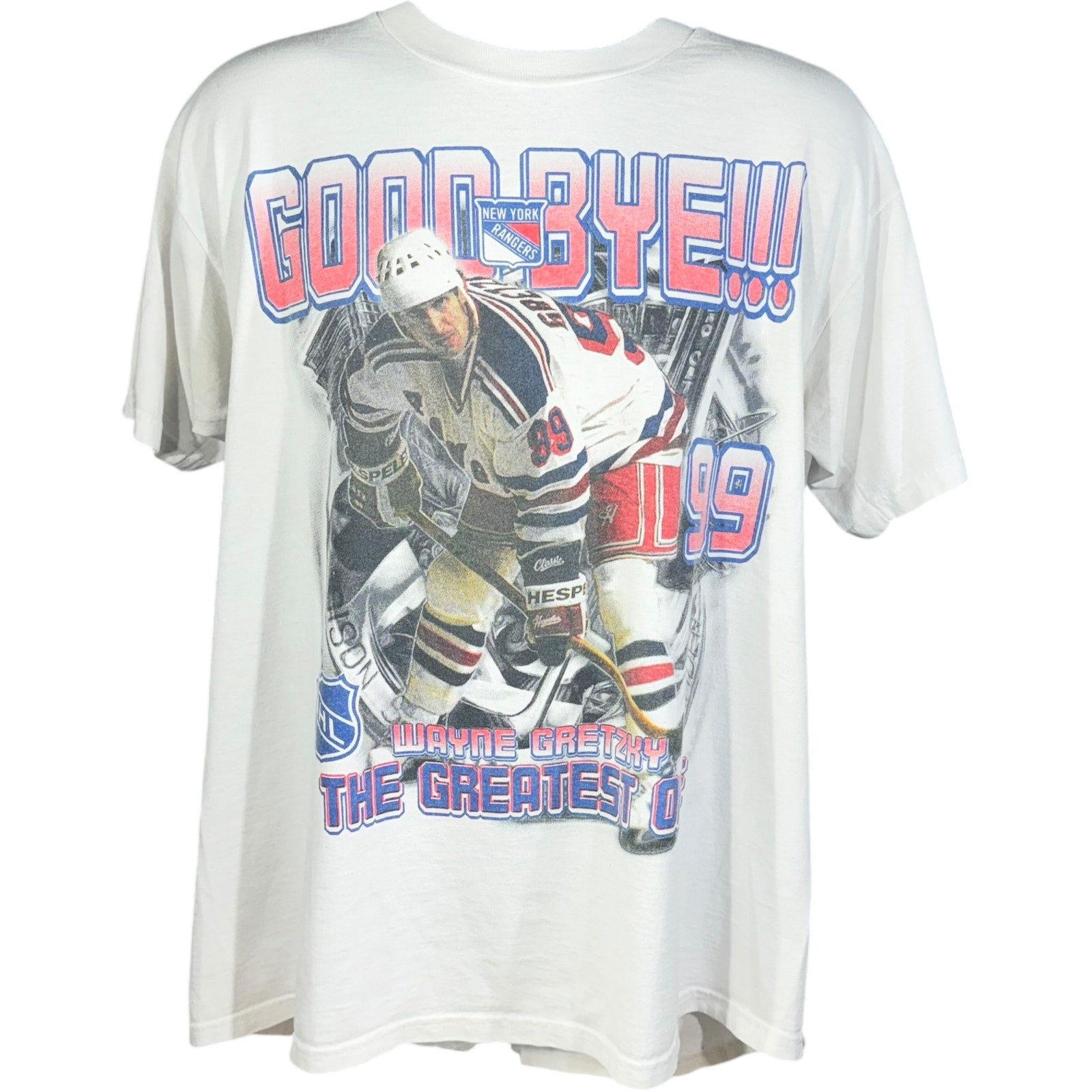 Vintage New York Rangers "Goodbye Wayne Gretzky" Tee