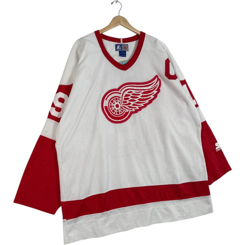 Vintage Starter Detroit Red Wings Steve Yzerman #19 NHL Jersey