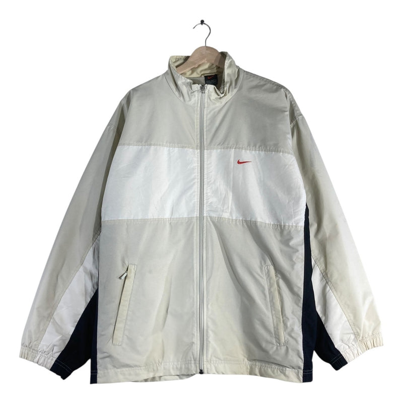Vintage Nike Swoosh Colorblock Full Zip Windbreaker