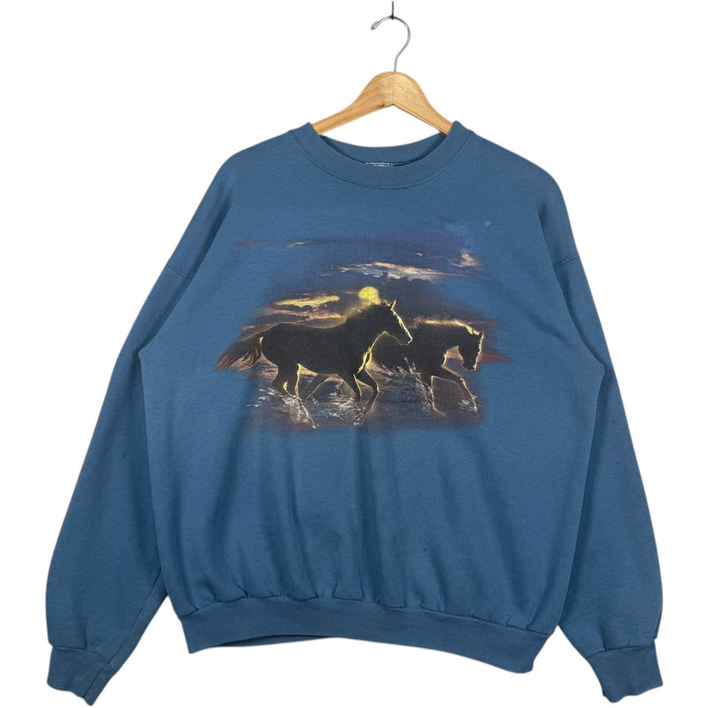 Vintage Horse Wildlife Crewneck