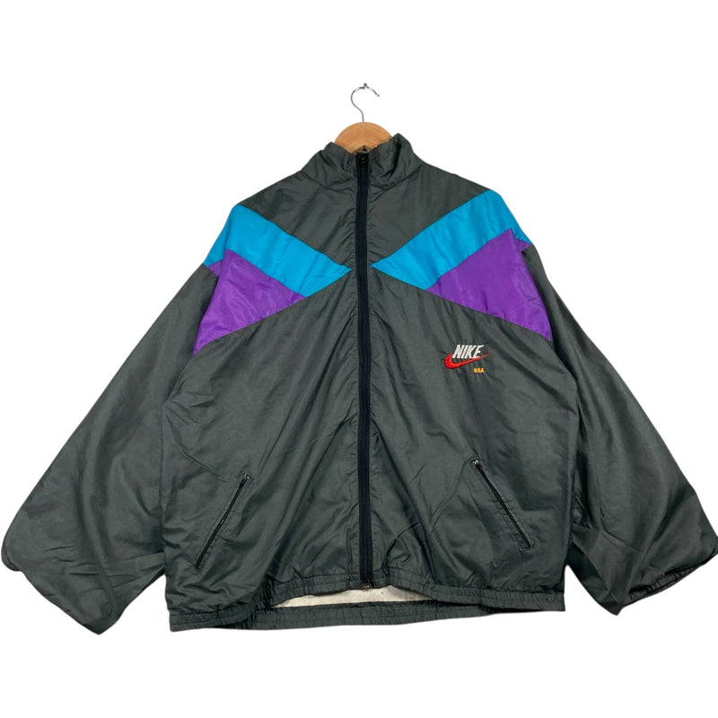 Vintage Nike Mini Logo Full Zip Light Jacket