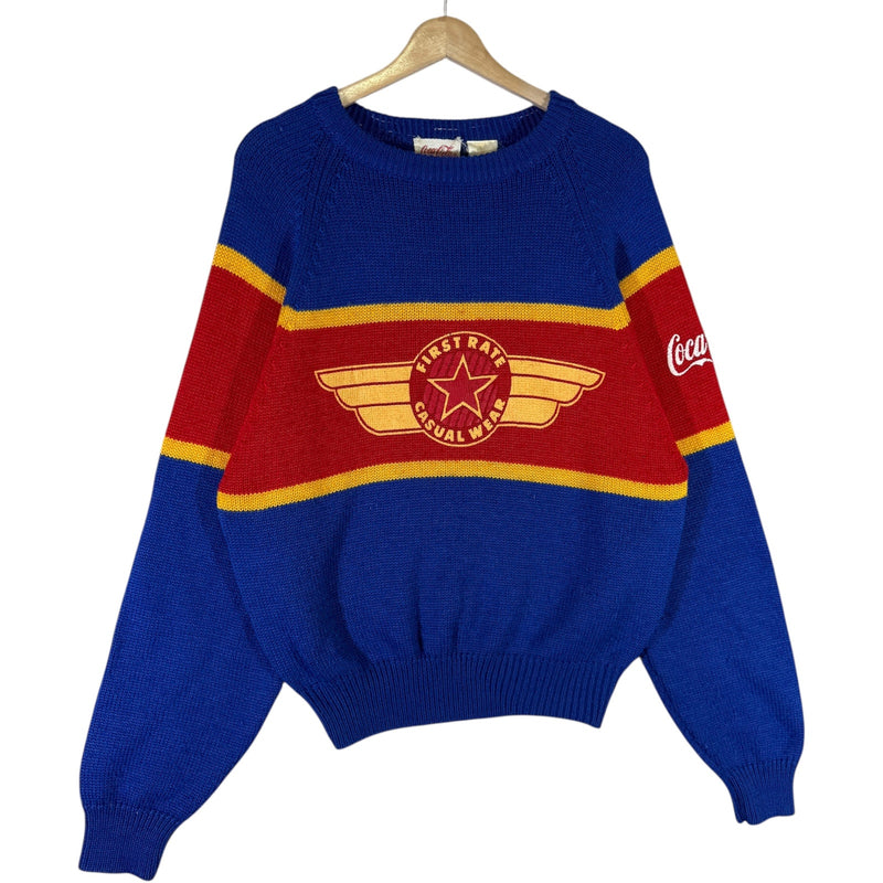 Vintage First Rate Casual Wear Coca Cola Sweater