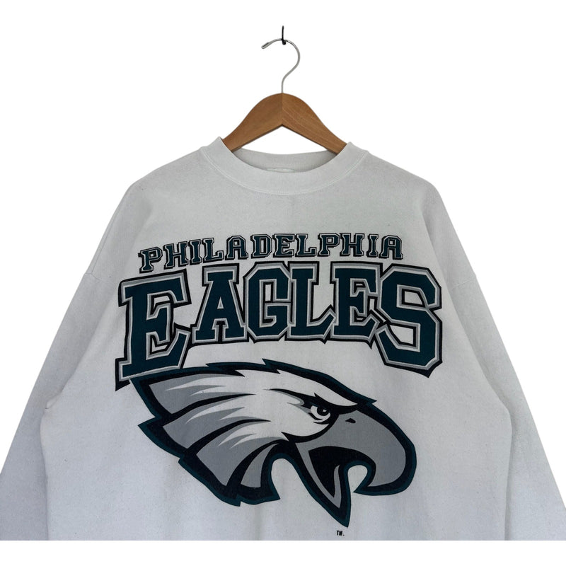 Vintage Philadelphia Eagles Bird Spell Out Crewneck