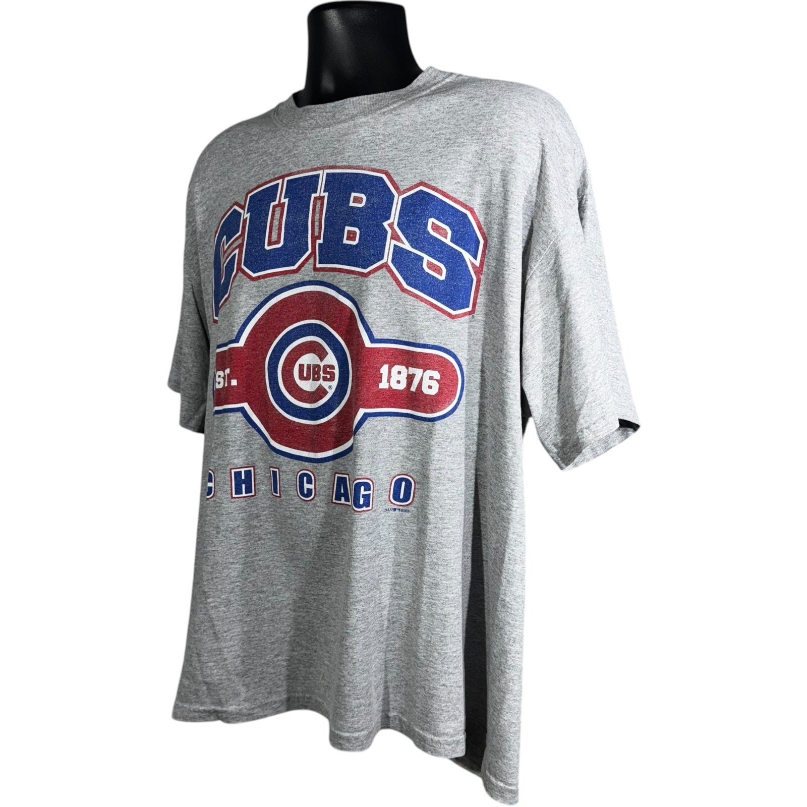 Vintage Chicago Cubs MLB Spellout Tee 90s