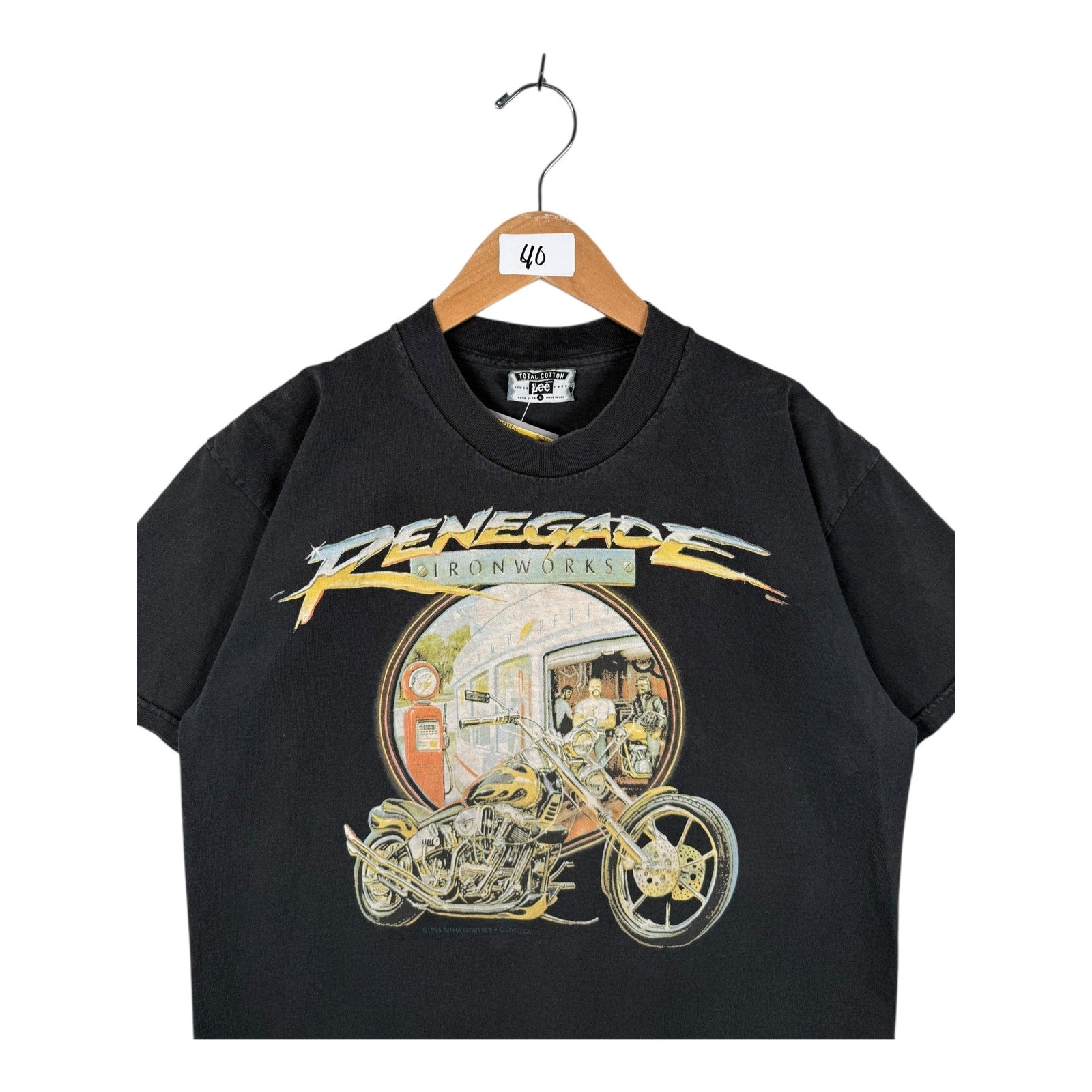 Vintage Renegade Ironworks Motorcycle T-Shirt