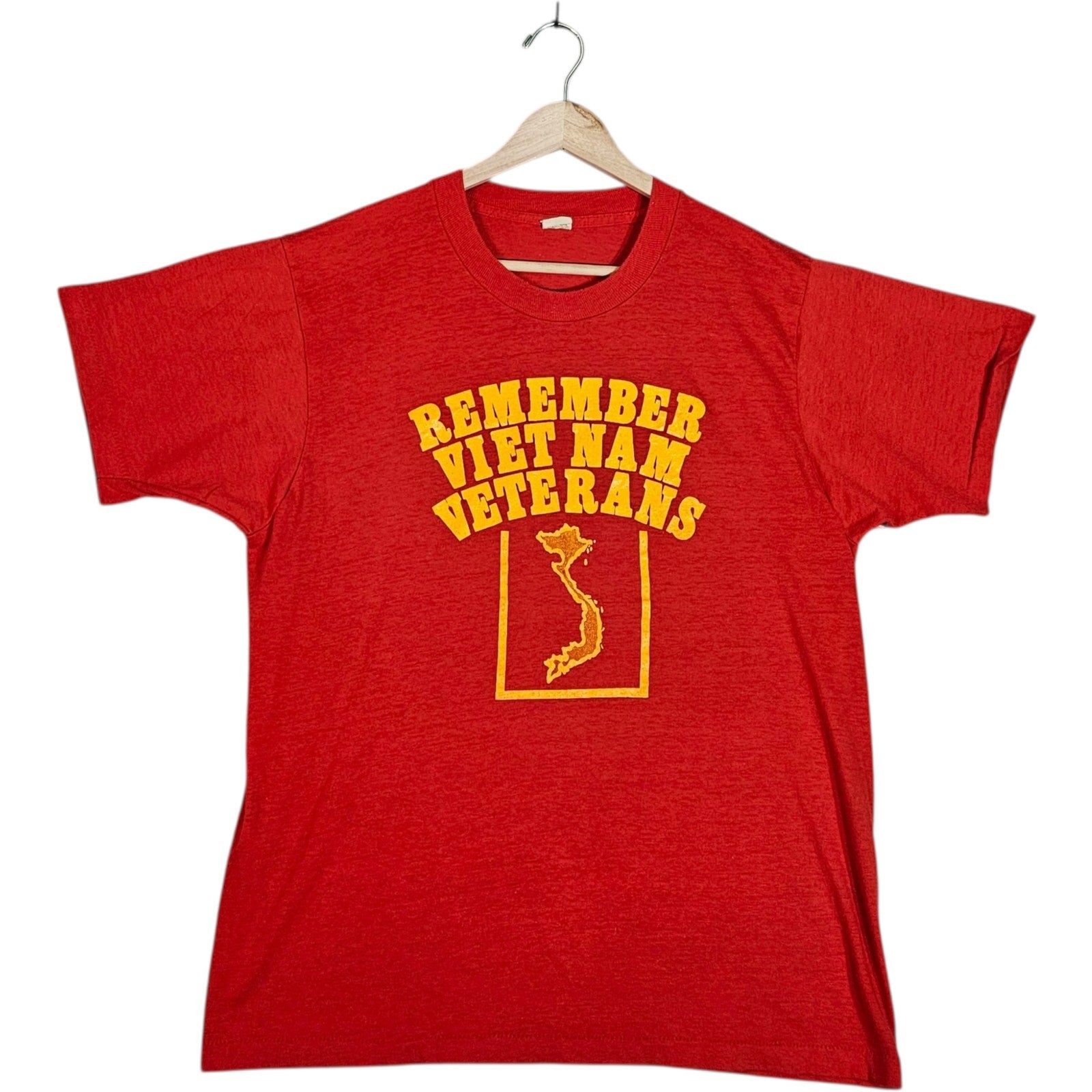 Vintage "Remember Vietnam Veterans" War Shirt