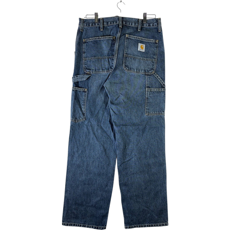 Vintage Carhartt Single Knee Denim Carpenter Pants 32x34