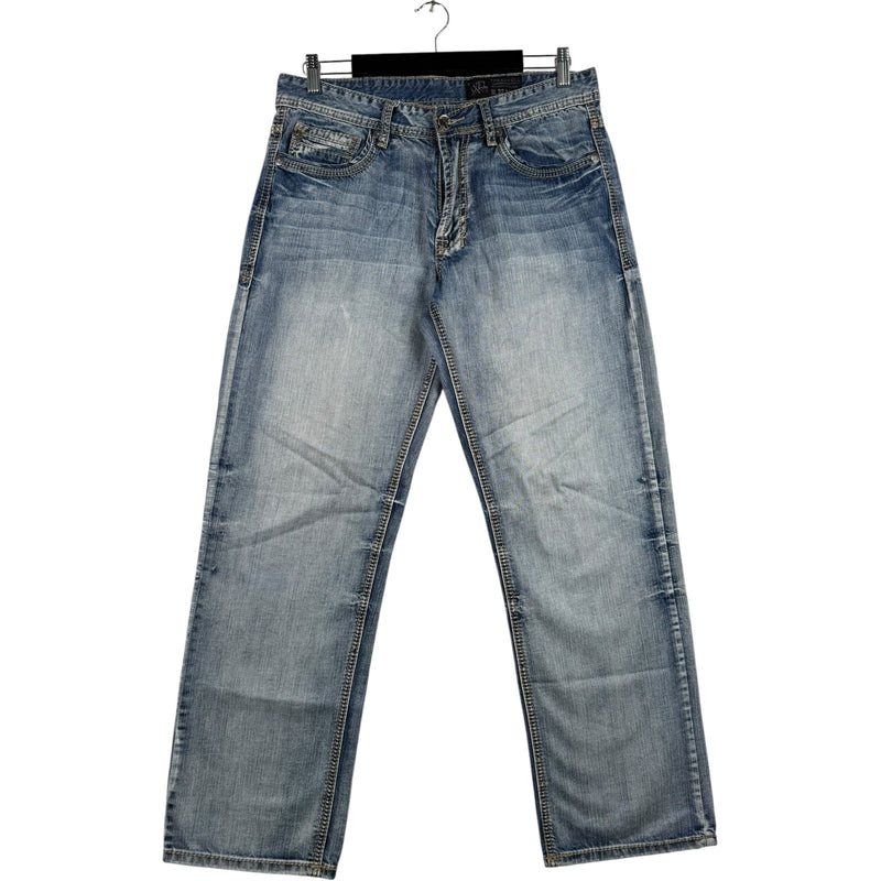 Vintage Axel Faded Straight Leg Denim Jeans 32x32