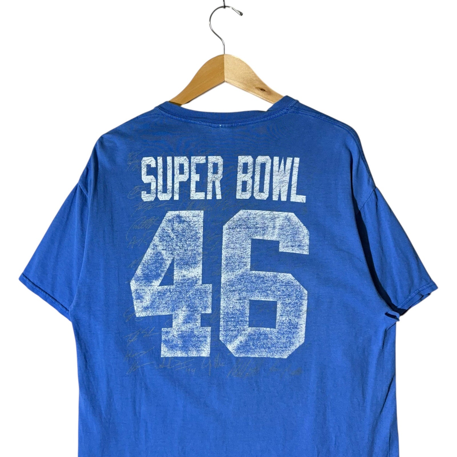 Vintage New York Giants Superbowl XLVI Champions Tee