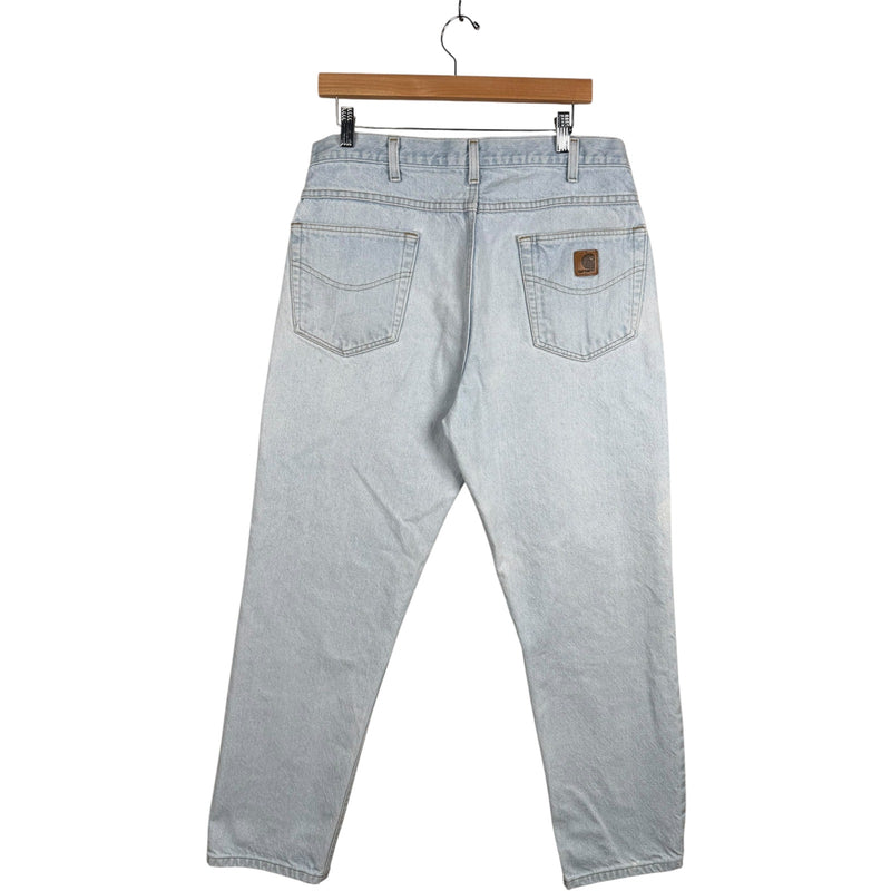 Vintage Carhartt Straight Leg Denim Jeans 34
