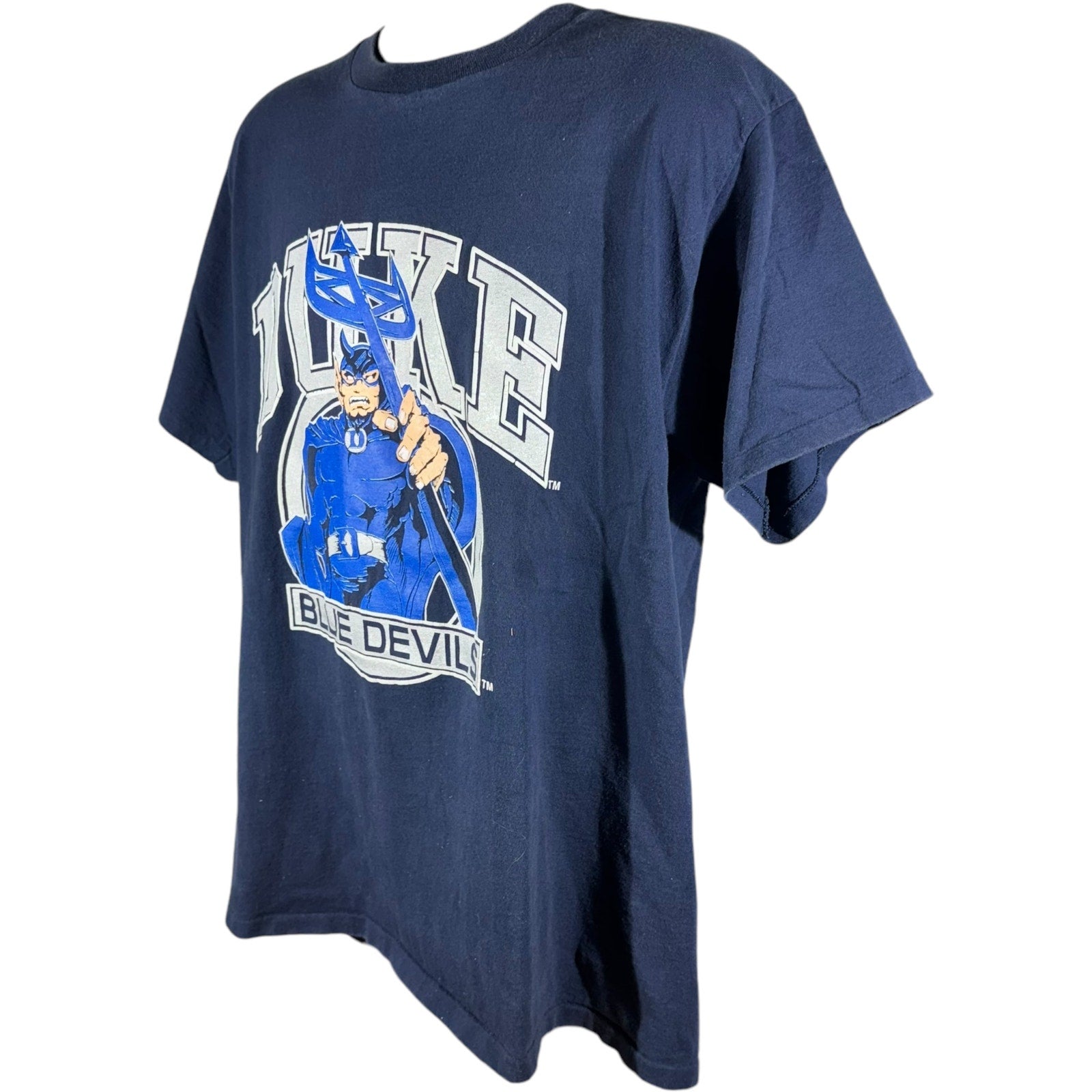 Vintage University Of Duke Blue Devils Mascot Tee 90s