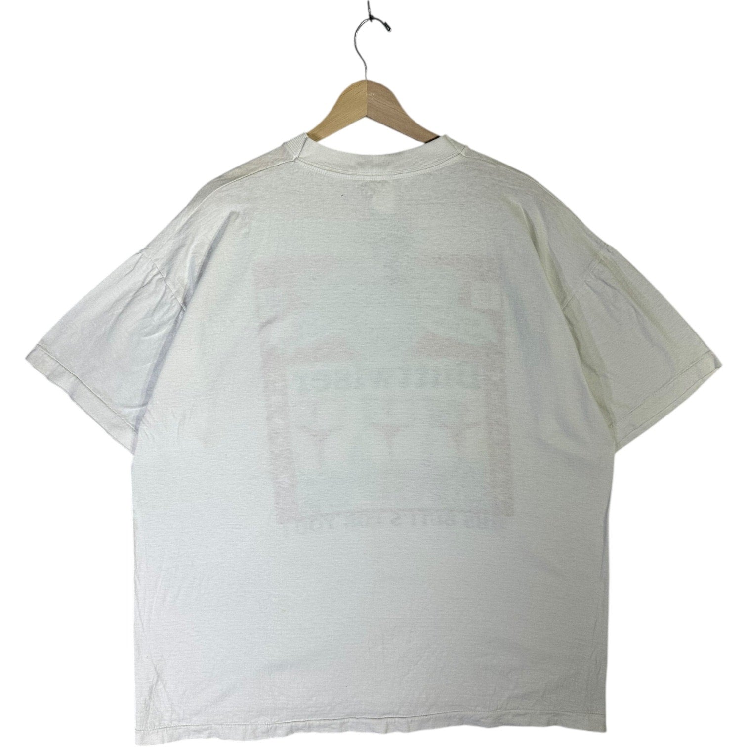 Vintage Buttwiser Parody Beer Label T-Shirt