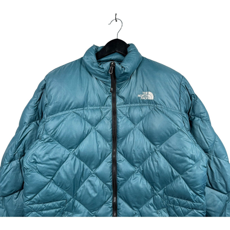 Women's Vintage The North Face Full Zip Puffer Jacket