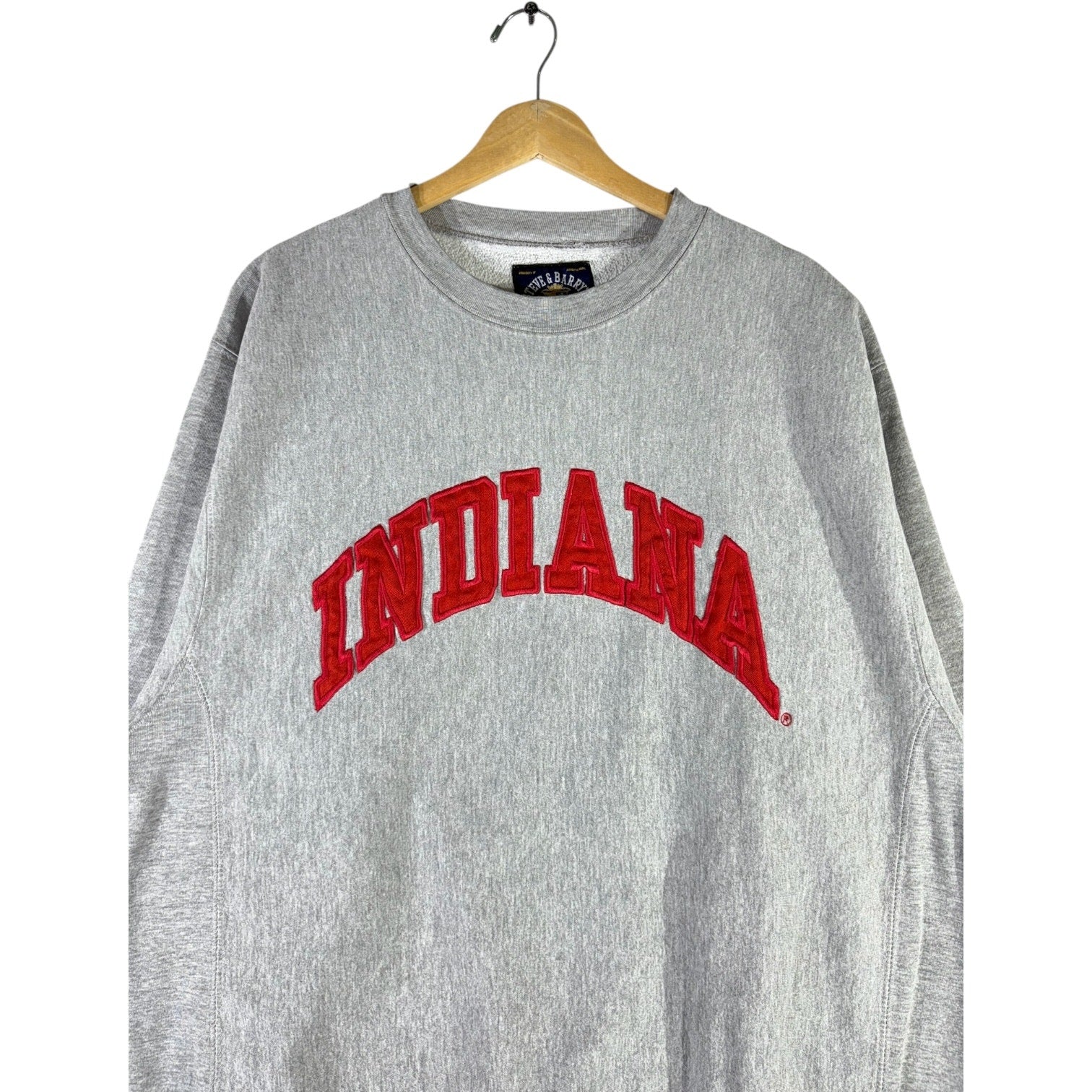 Vintage University Of Indiana Chest Spellout Crewneck