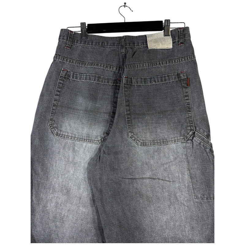 Y2K Three-J Faded Denim Shorts 32x13