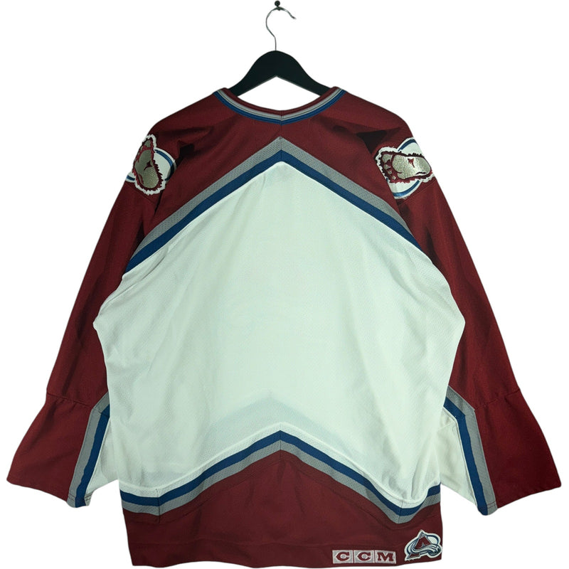 Vintage CCM Colorado Avalanche NHL Away Jersey