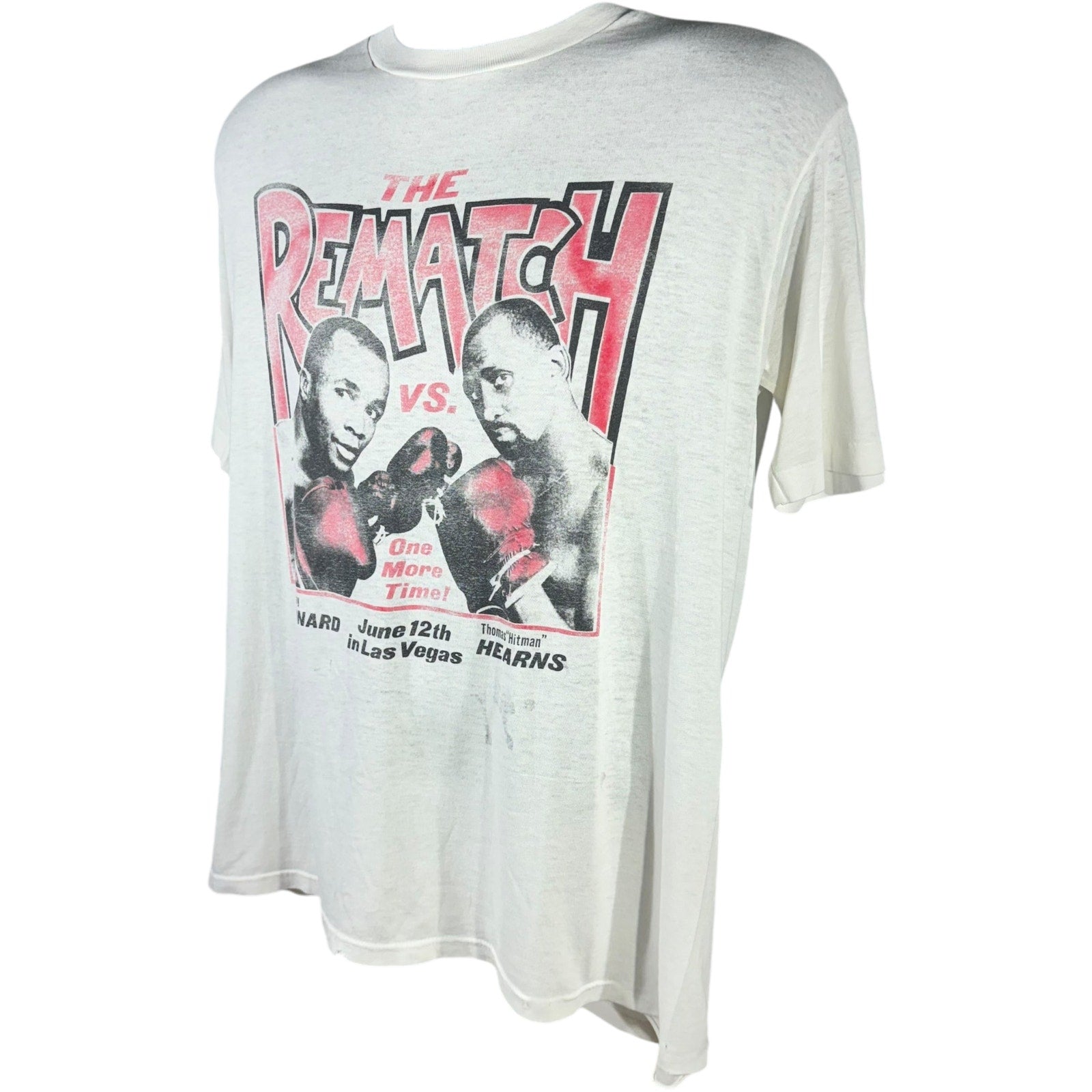 Vintage Sugar Ray Leonard vs. Thomas Hearns "The Rematch" Tee