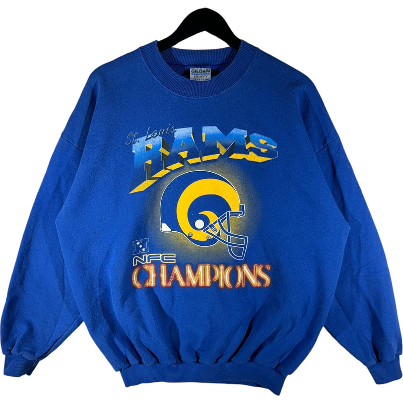 Vintage St. Louis Rams Helmet Crewneck