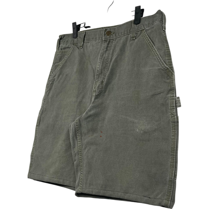 Vintage Carhartt Dungaree Denim Shorts 36