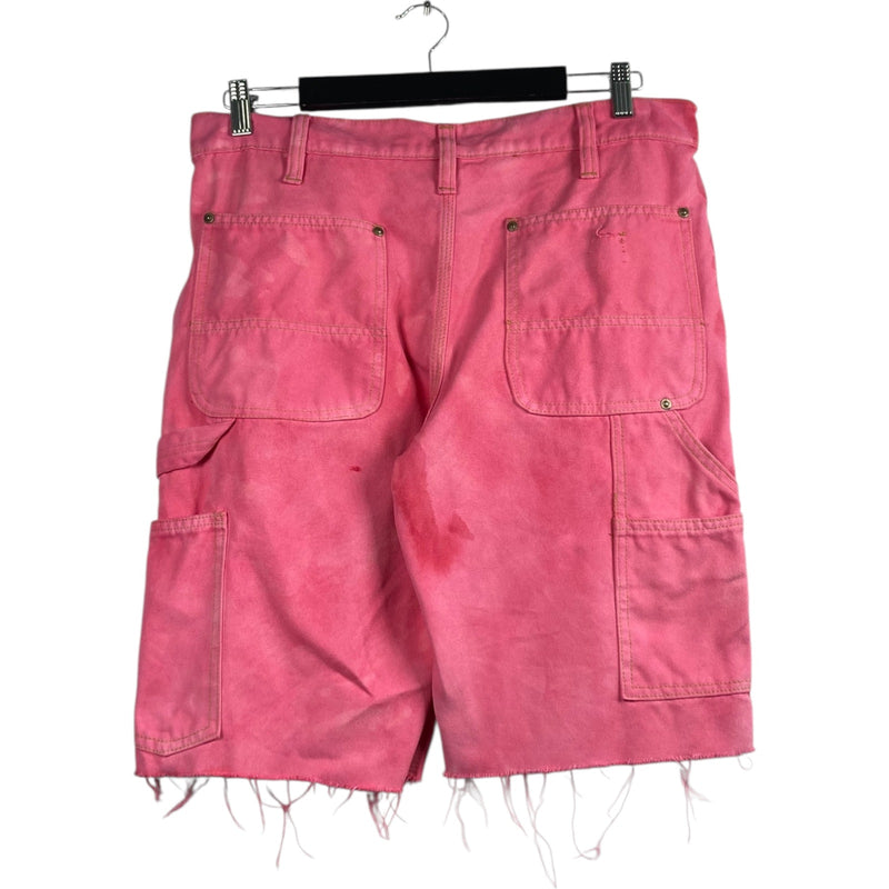 Vintage Carhartt Raw Hem Relaxed Carpenter Shorts 34
