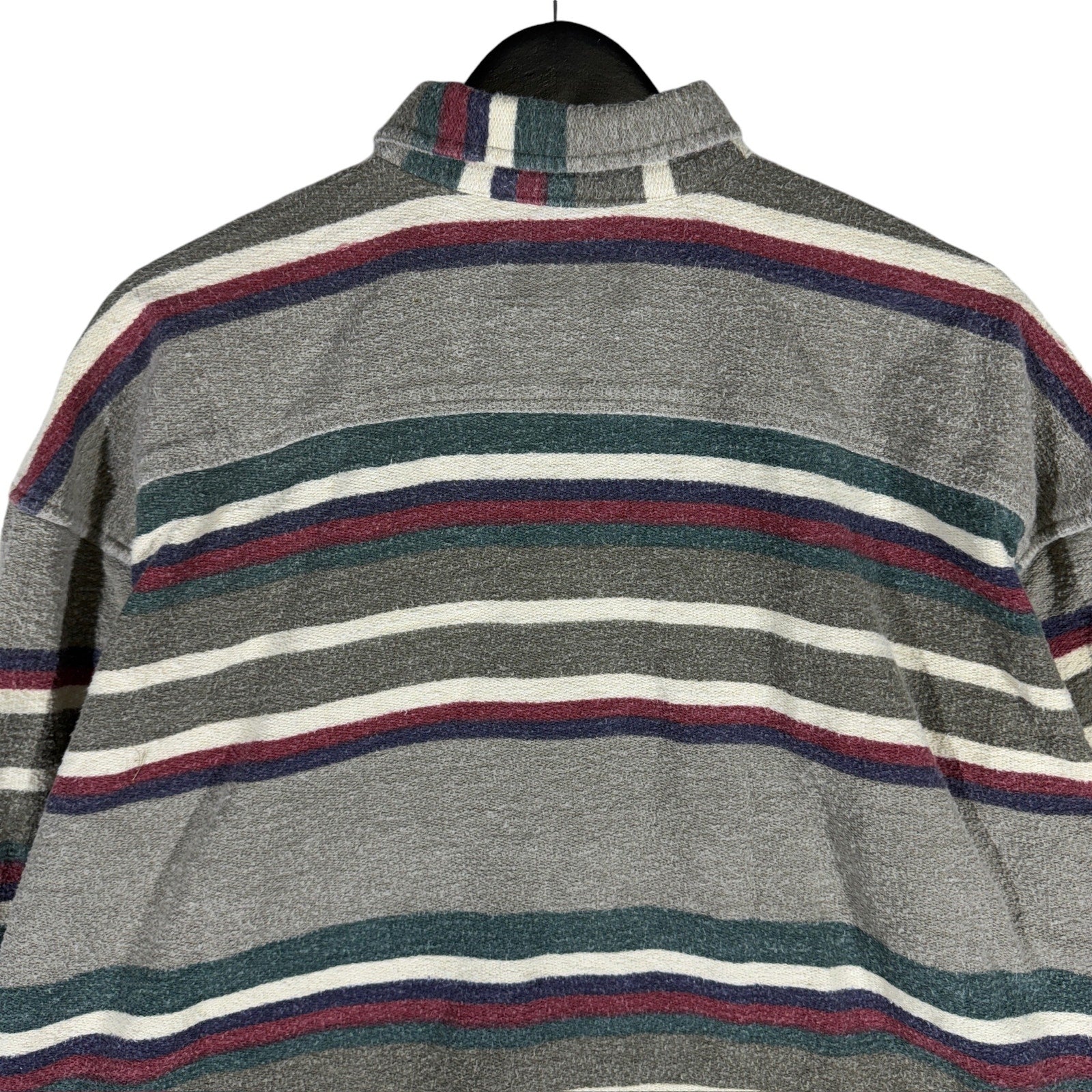 Vintage Striped Bugle Boy Long Sleeve Button Up