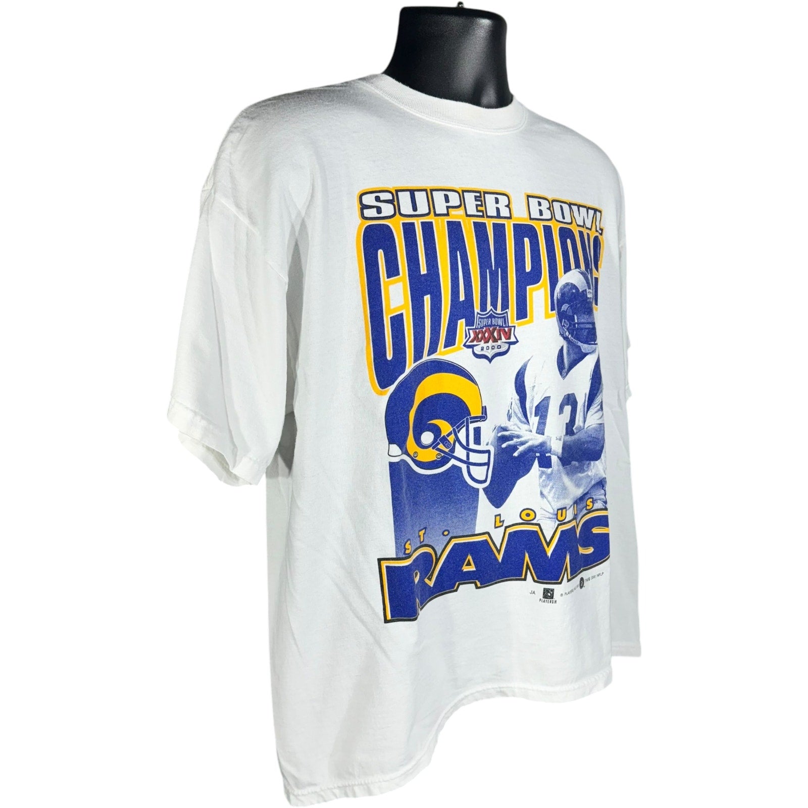 Vintage St. Louis Rams Super Bowl Champions NFL Tee 2000