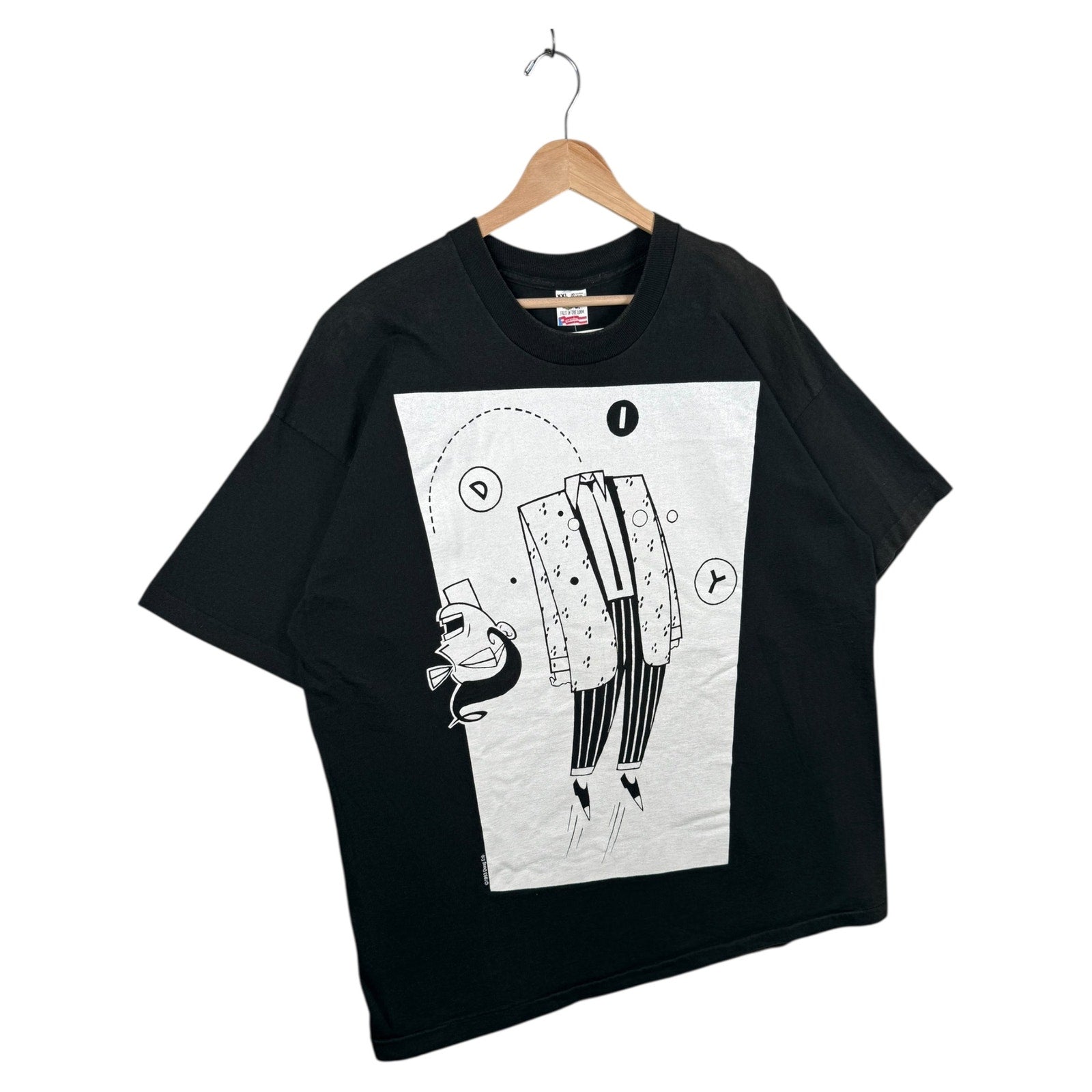 Vintage Tuxedo Abstract T-Shirt