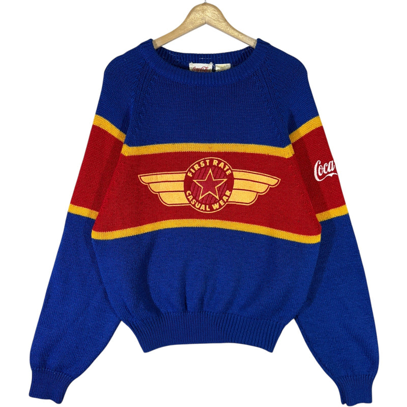Vintage First Rate Casual Wear Coca Cola Sweater