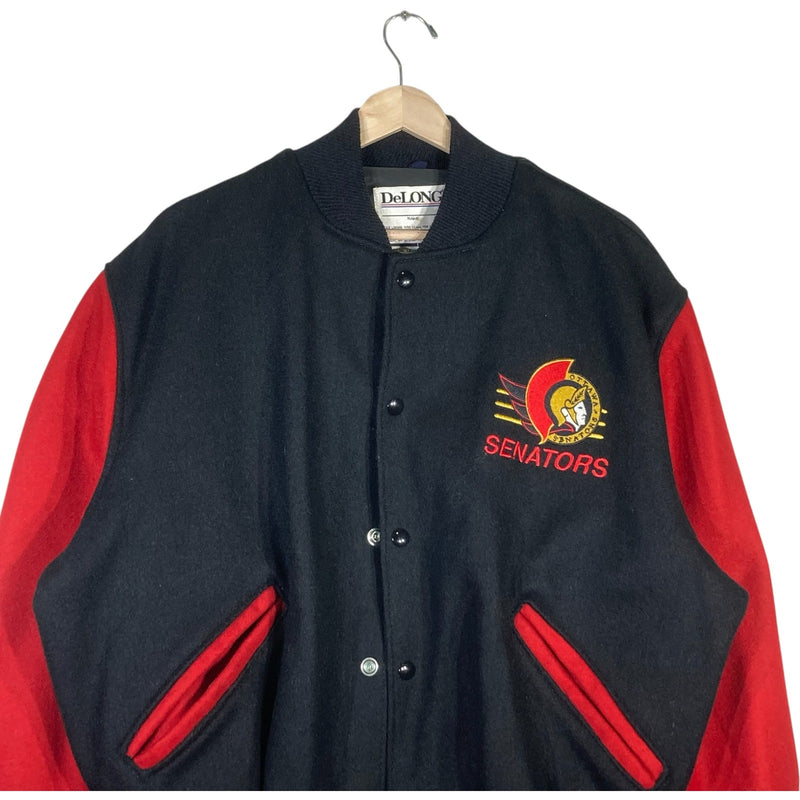 Vintage Ottawa Senators NHL Varsity Jacket