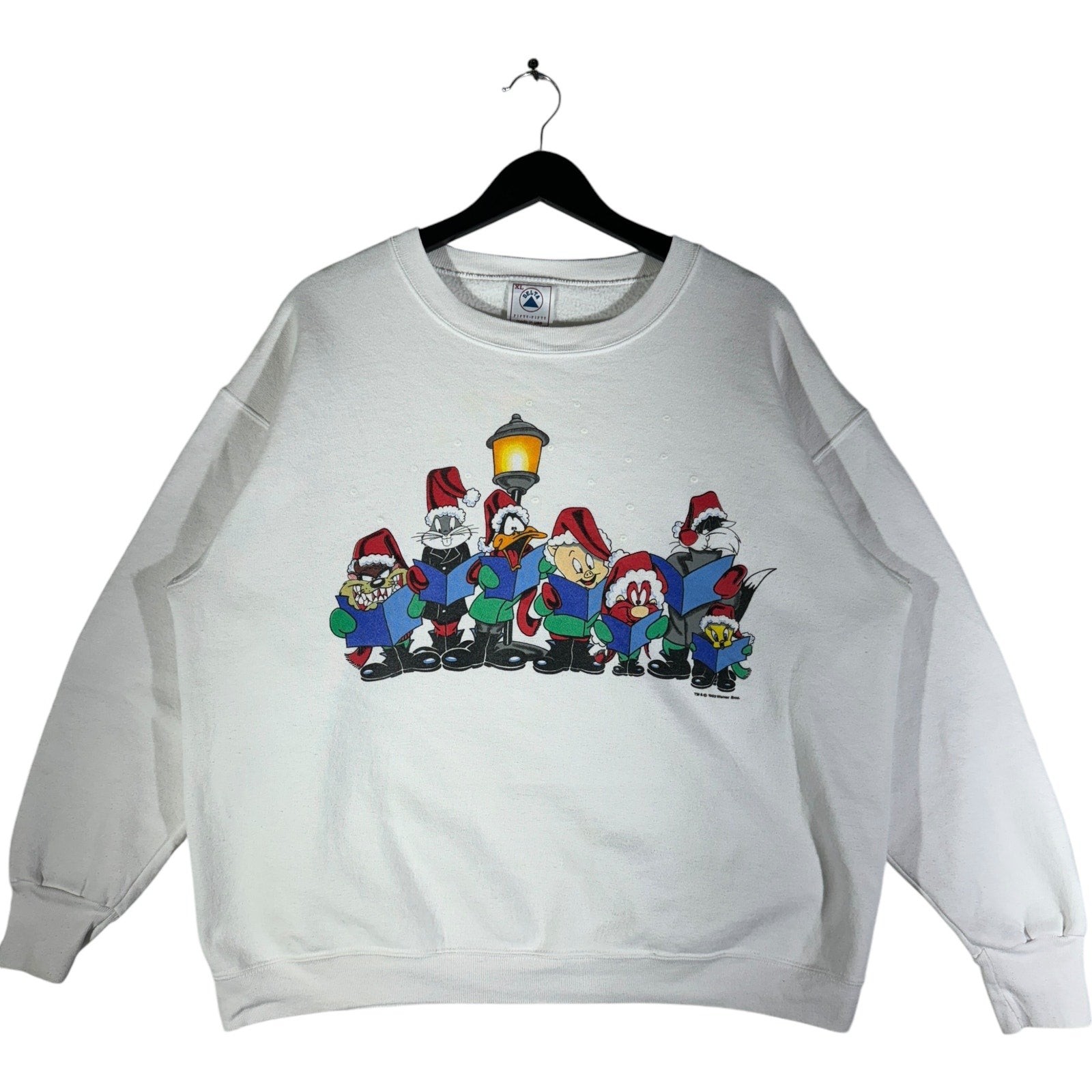 Vintage Looney Tunes Christmas Caroling Crewneck