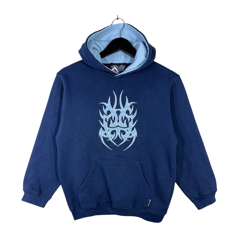 Vintage Silver Point Tribal Graphic Hoodie